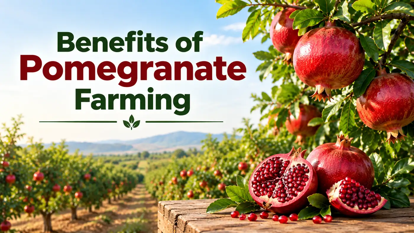 Benefits of Pomegranate Farming